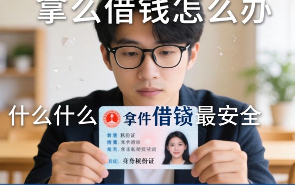 急需用钱怎么办？拿身份证在什么软件借钱最安全？揭秘靠谱平台与避坑指南